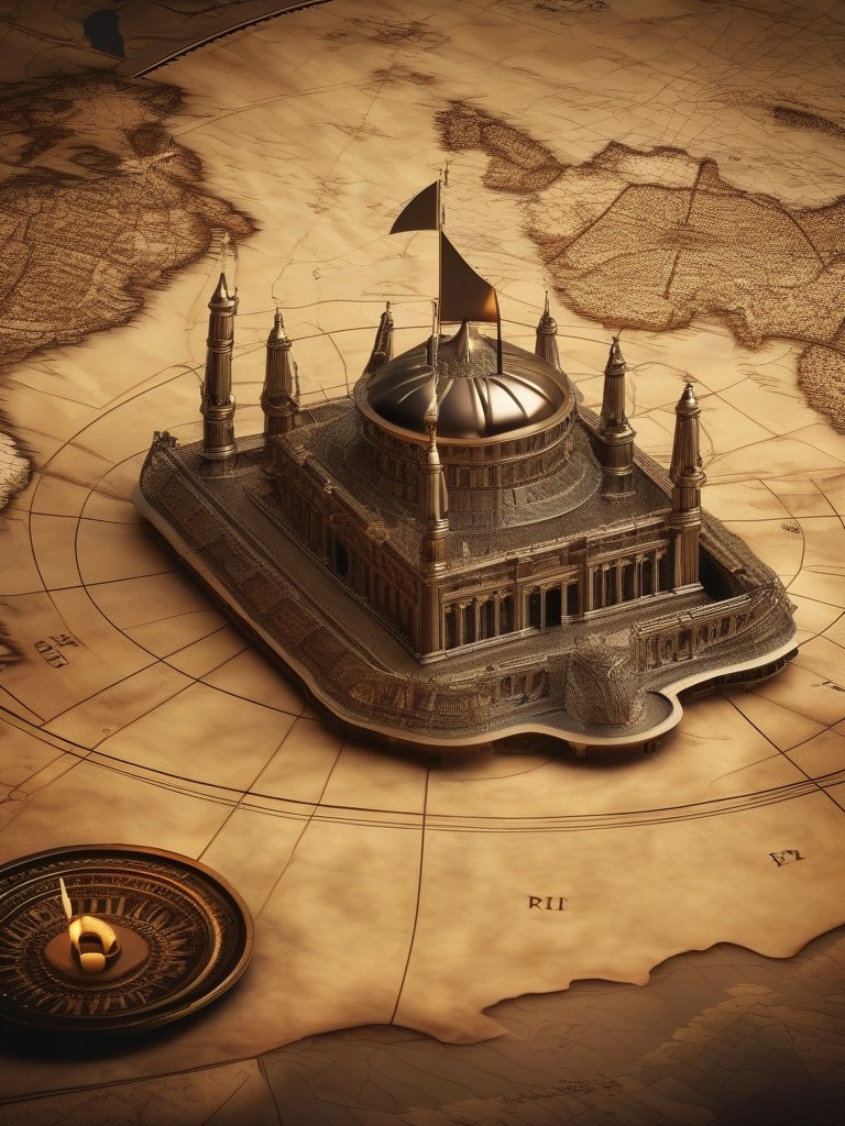 Piri Reis Map and Hidden Cities