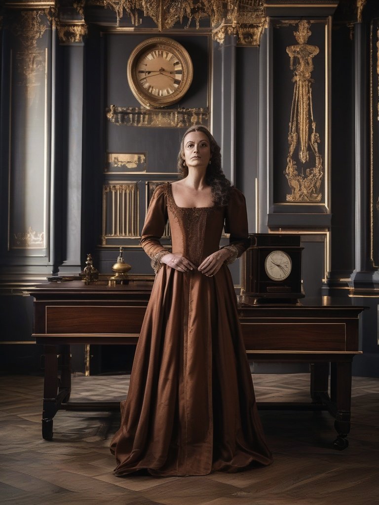The Brown Lady of Raynham Hall 1730s
