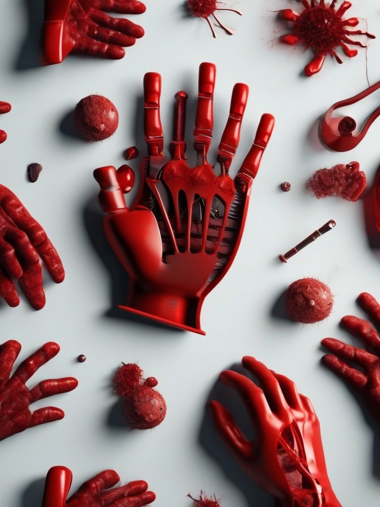 The Case of the Bloody Hand\