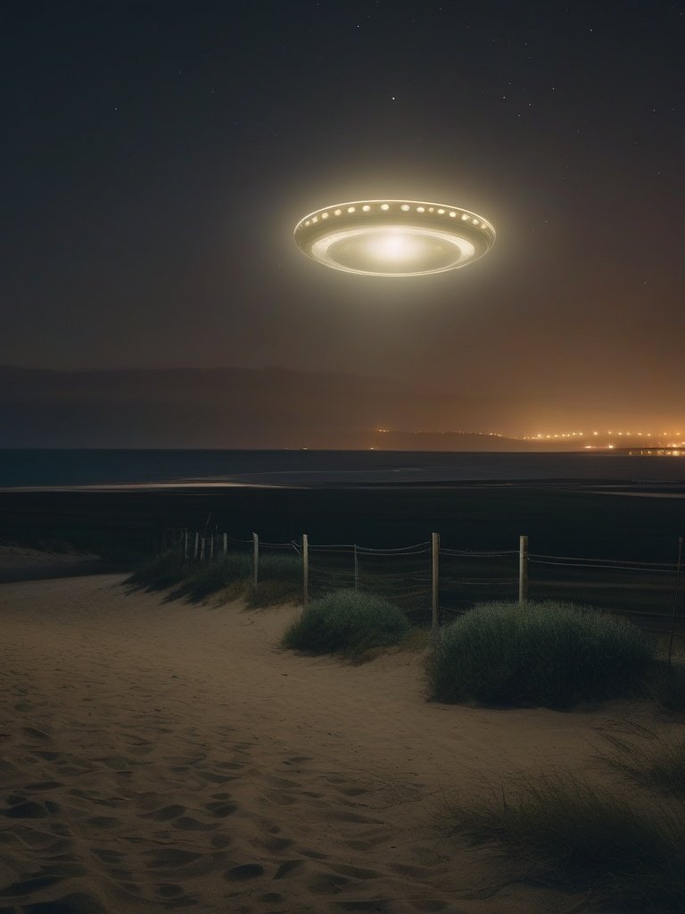 Pendleton Beach UFOs 1974