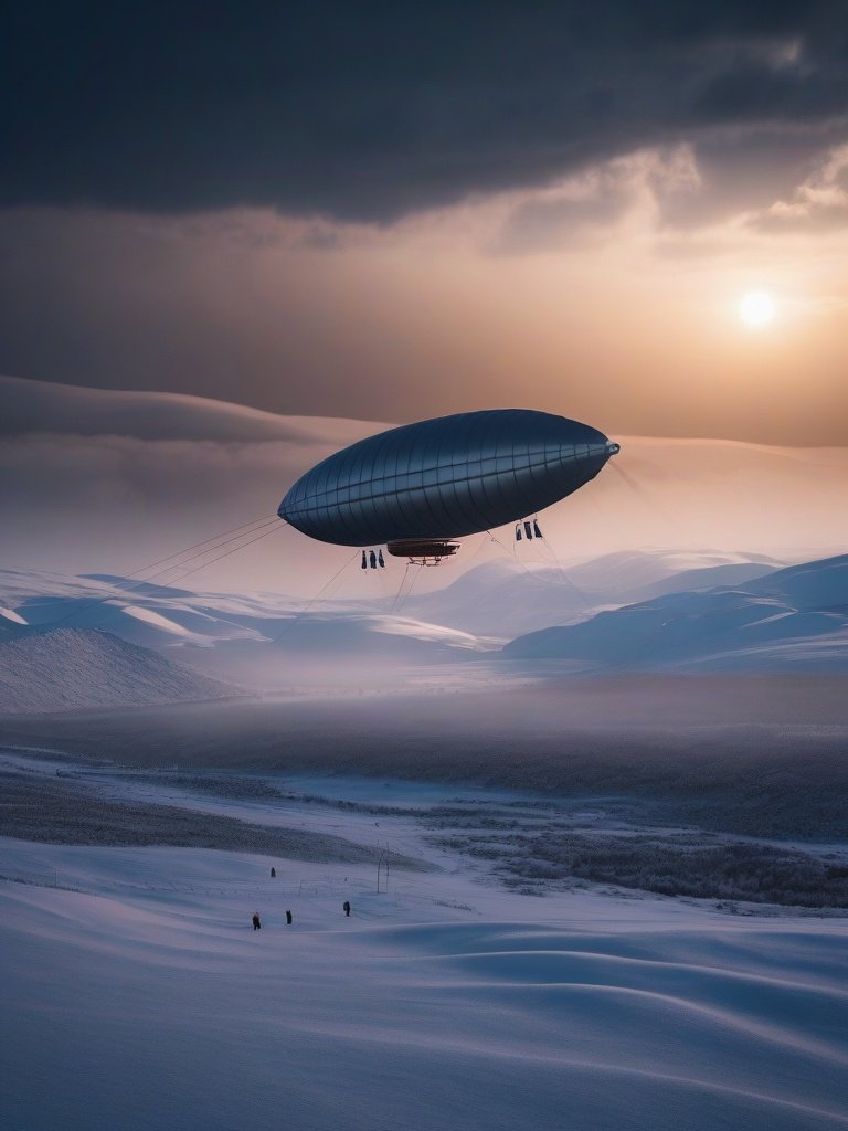 Lake Vostok Airship 2019