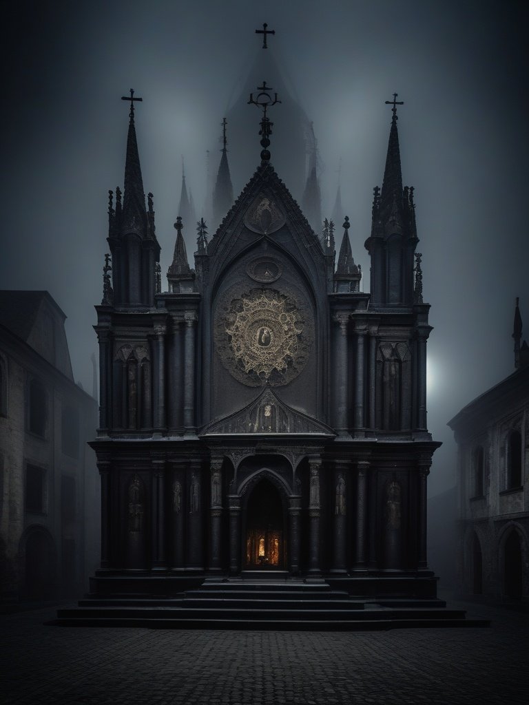Bodies of the Black Madonna of Chartres