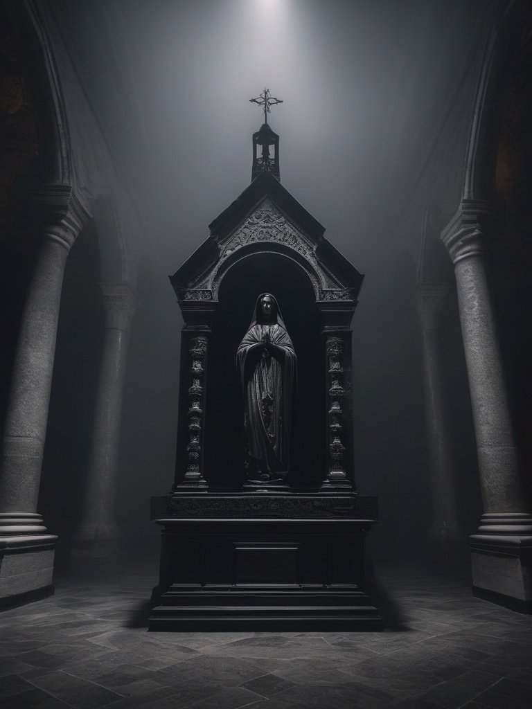 Bodies of the Black Madonna of Serranía de Ronda