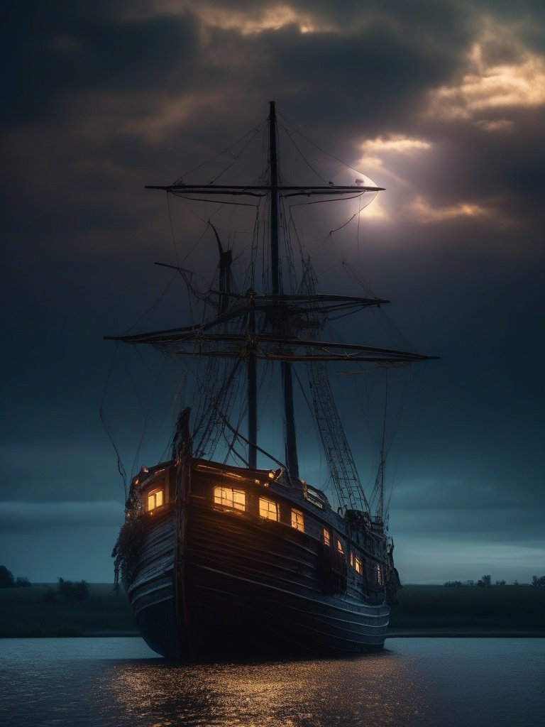 The Cursed Opal of the Phantom Ship