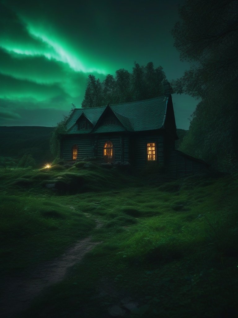 The Cursed Emerald of the Enchanted Forest