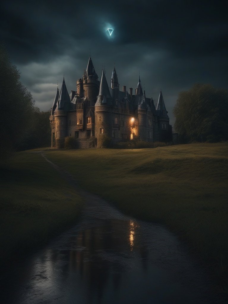 The Cursed Diamond of the Ghostly Castle