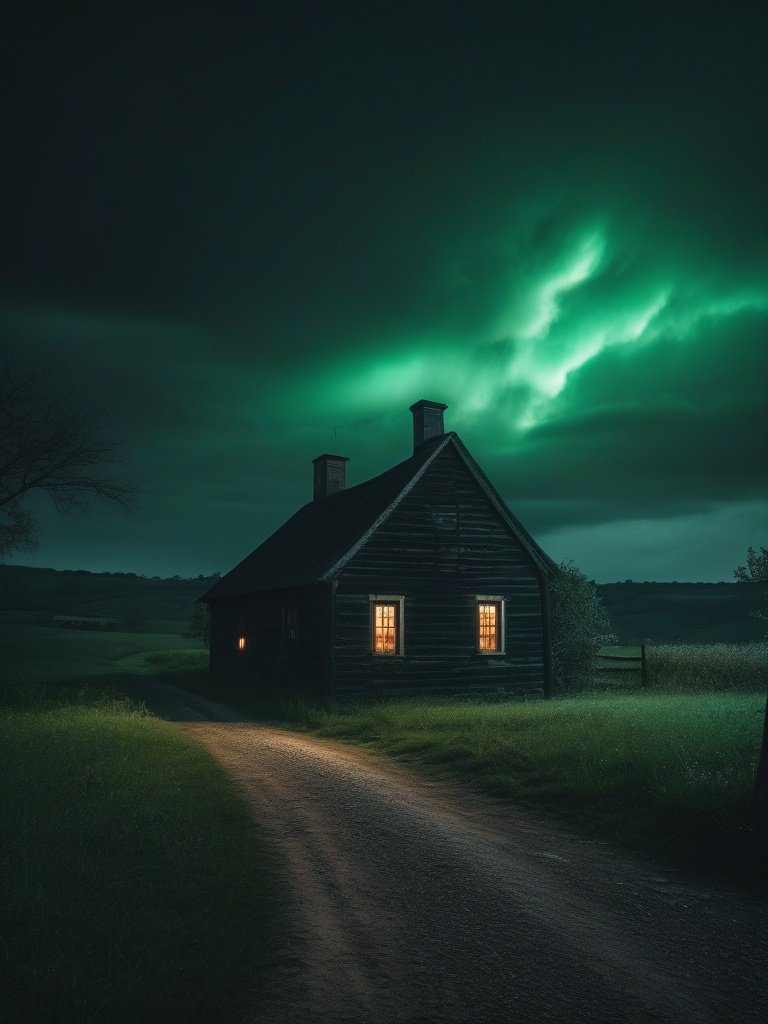 The Cursed Emerald of the Ghostly Village