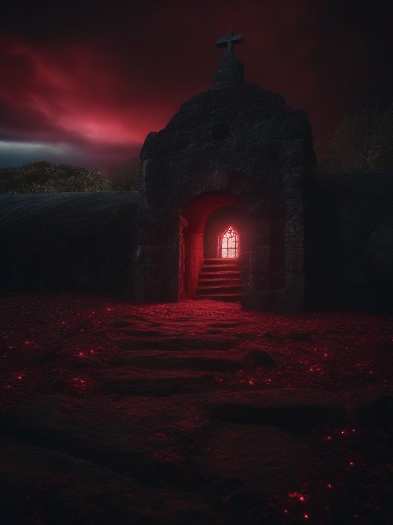 The Cursed Ruby of the Haunted Catacombs