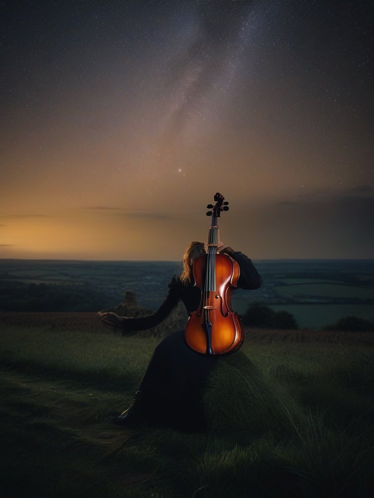 The Enchanted Violin of Glastonbury