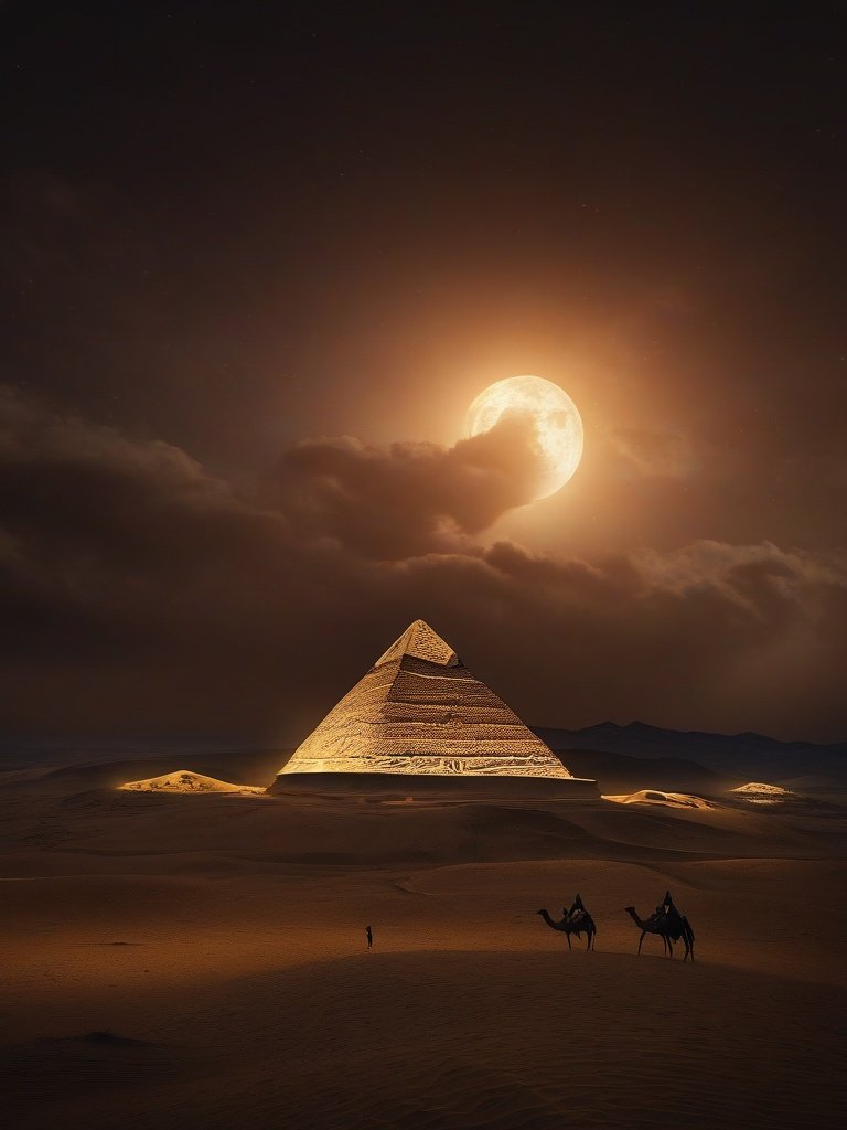 The Cursed Coin of the Giza Pyramid