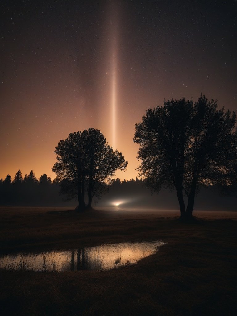 Twin Lakes Mystery Beams