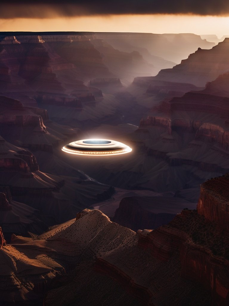 UFO at the Grand Canyon