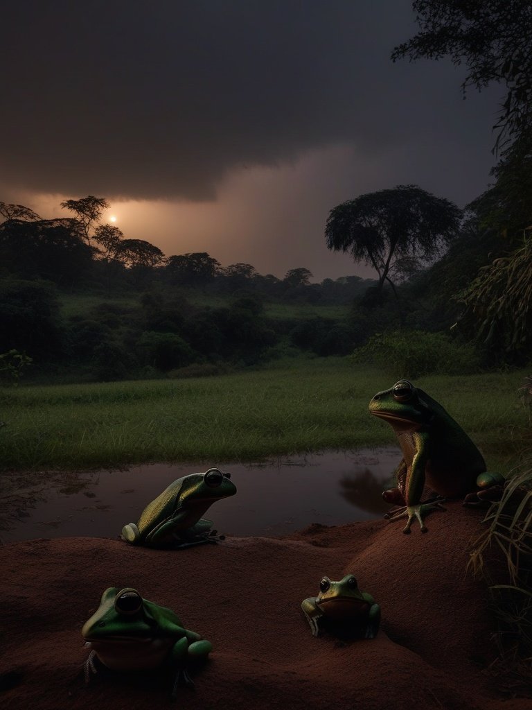 Frogs Fall Malawi 2009