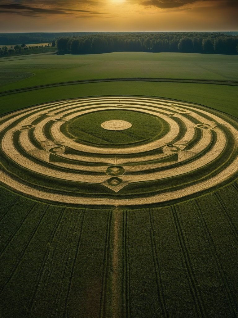Petersburg Crop Circle 1968