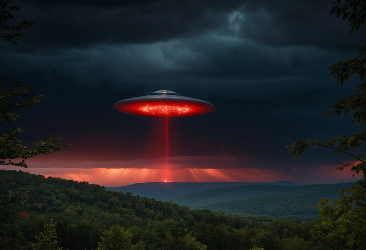 UFO in the Appalachian Mountains, West Virginia and Pennsylvania, | 3am Files