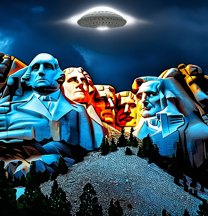 UFO Sighting over Mount Rushmore, South Dakota, | 3am Files